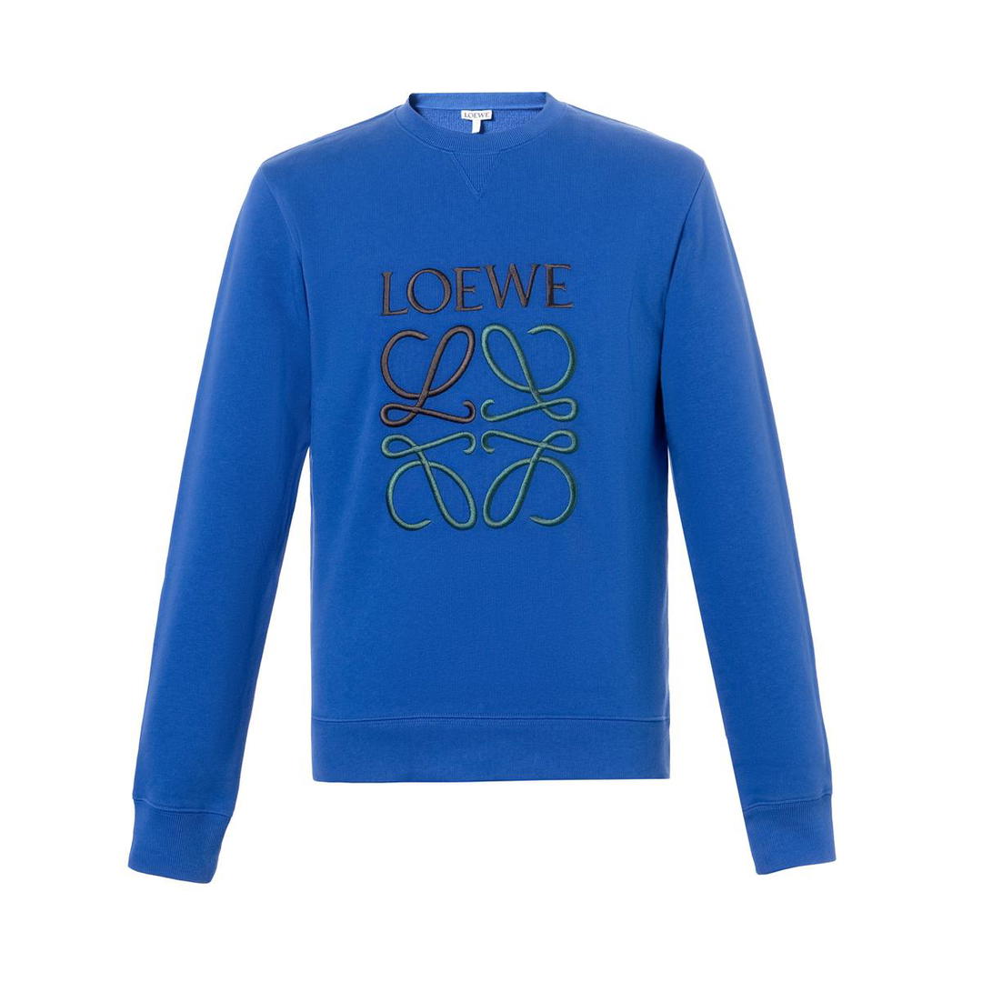 Loewe Loewe Sweatshirts Men Blue