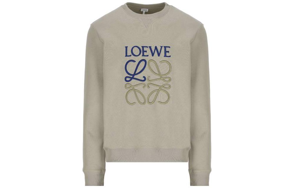 Loewe Loewe Sweatshirt Men's Gray Green