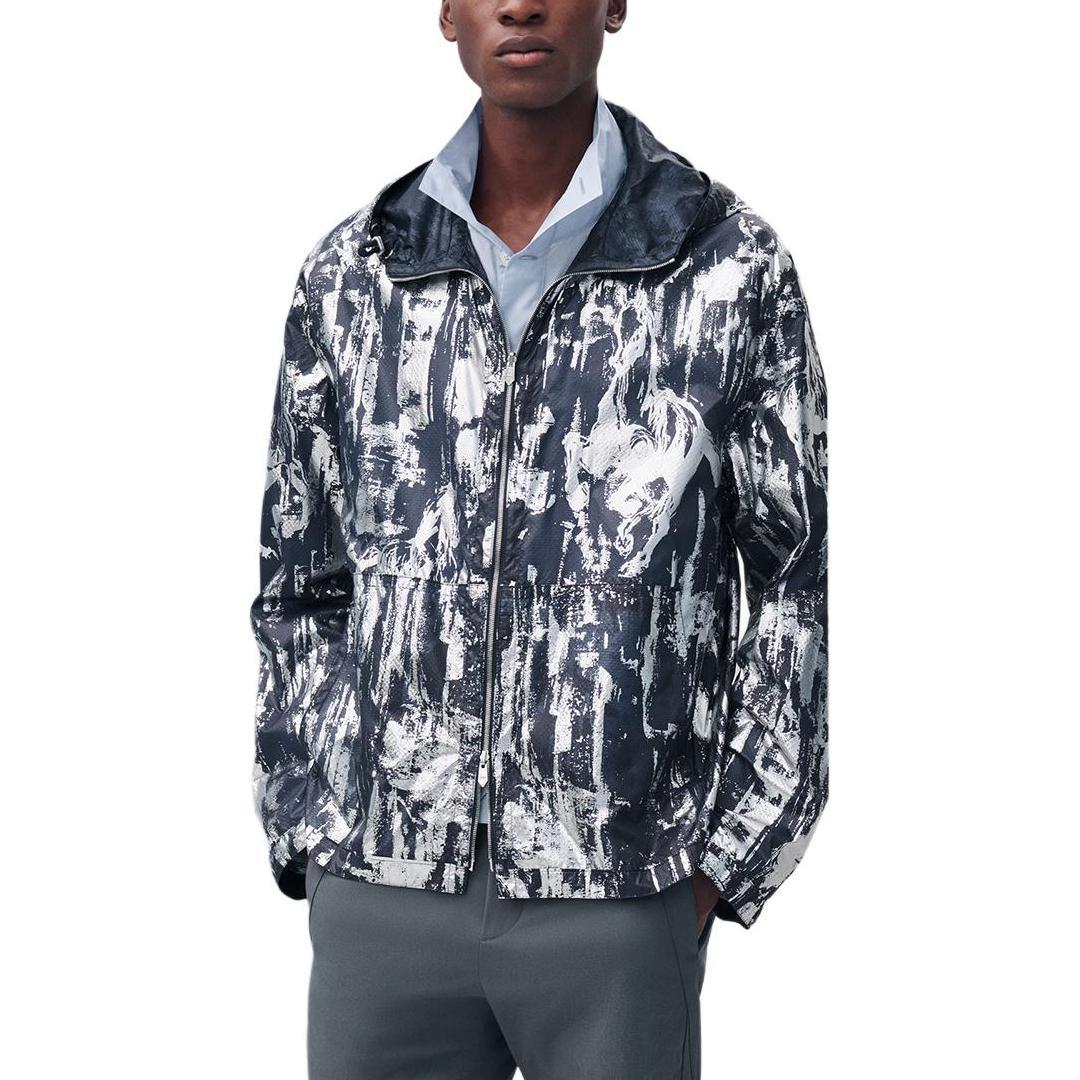 Hermes Hermes Jackets Coats Men's Dark Blue