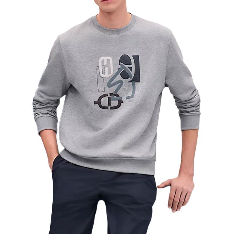 Hermes Hermes Sweatshirts Men Gray