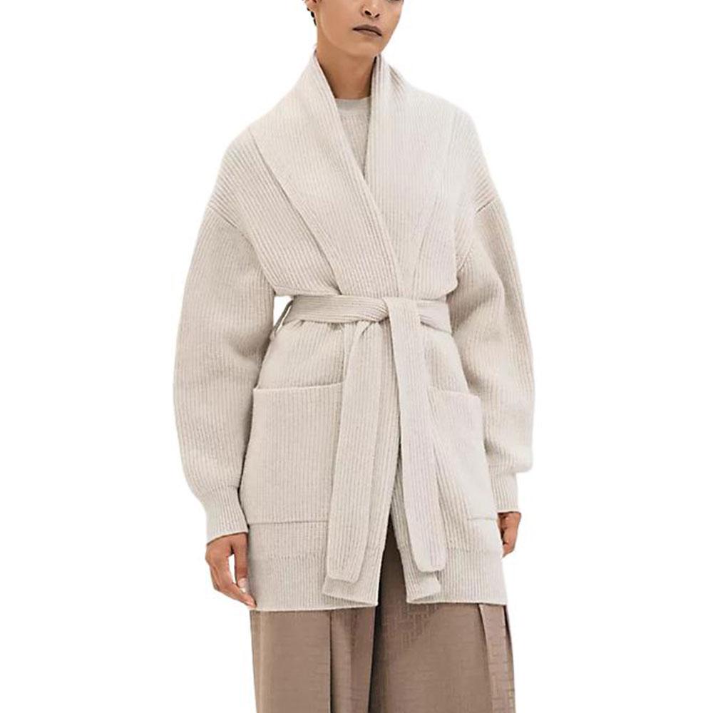 Hermes Hermes Cashmere Sweater Women's Beige