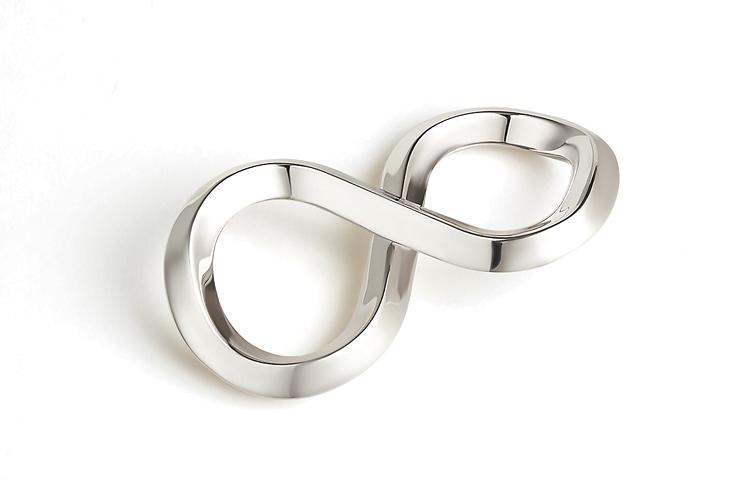 Hermes Hermes Scarf Ring Women's Silver