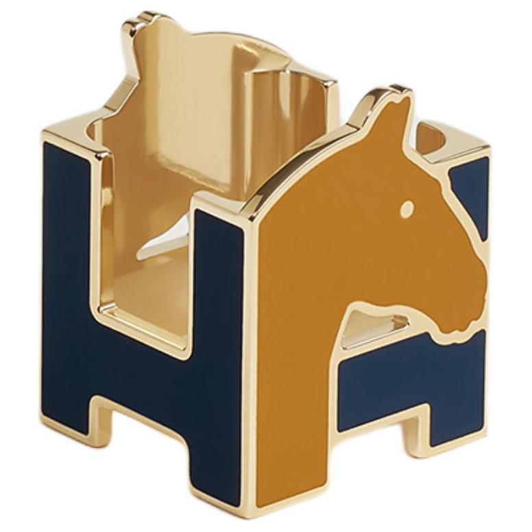 Hermes Hermes Brass Accessories Unisex Gold