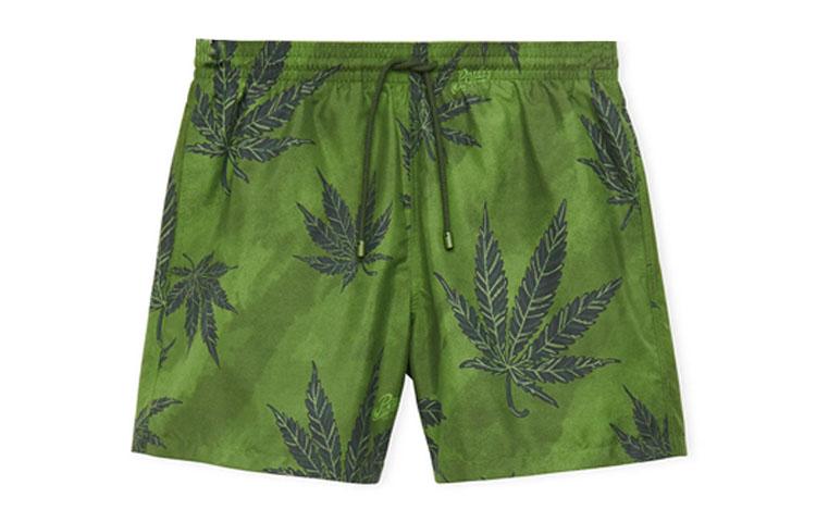 Loewe Loewe Casual Shorts Men Dark Green