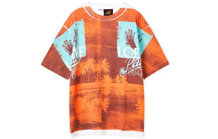 Loewe Loewe T-Shirts Men Orange