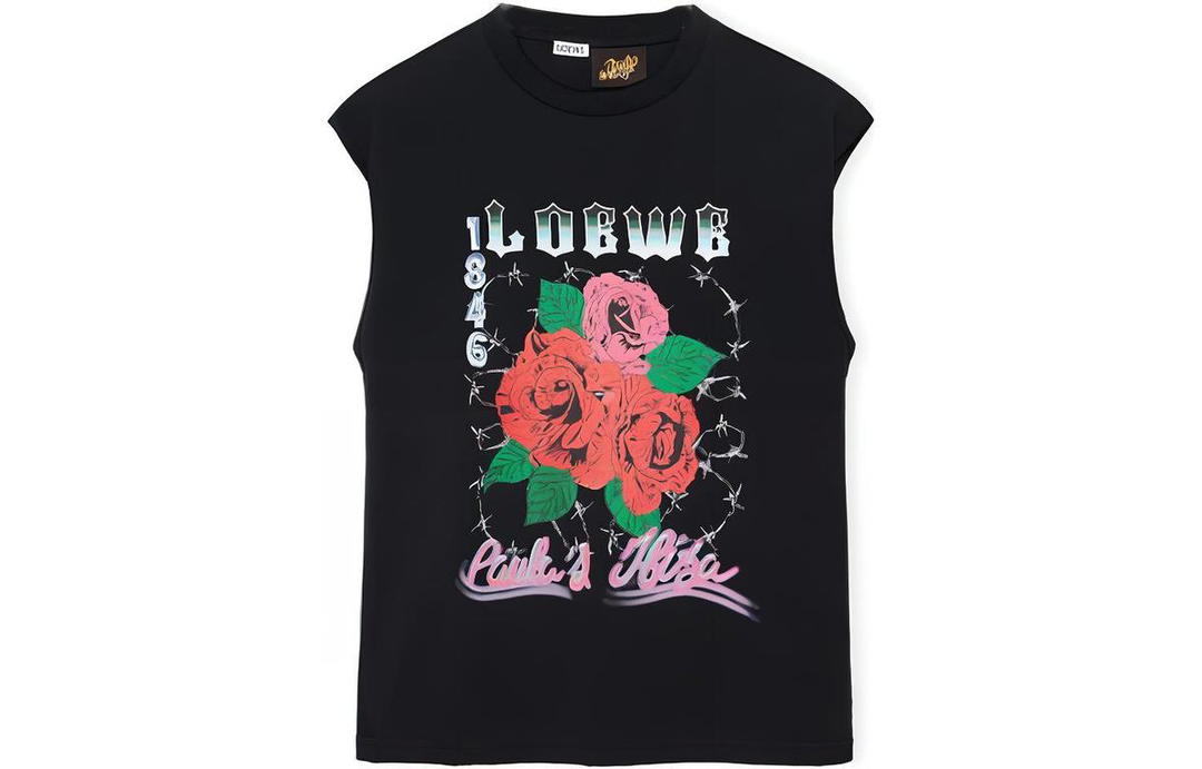 Loewe Loewe T-Shirts Men Black