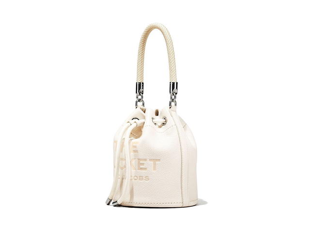 Marc Jacobs Marc Jacobs The Leather Bucket Bagfuchsia Cow Leather - view 4