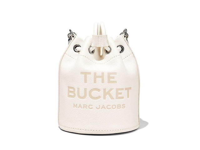 Marc Jacobs Marc Jacobs The Leather Bucket Bagfuchsia Cow Leather - view 5