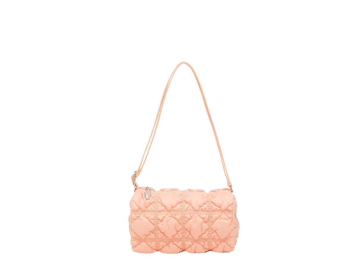 Carlyn Carlyn Kira In Nylon With Silver Hardware Coral