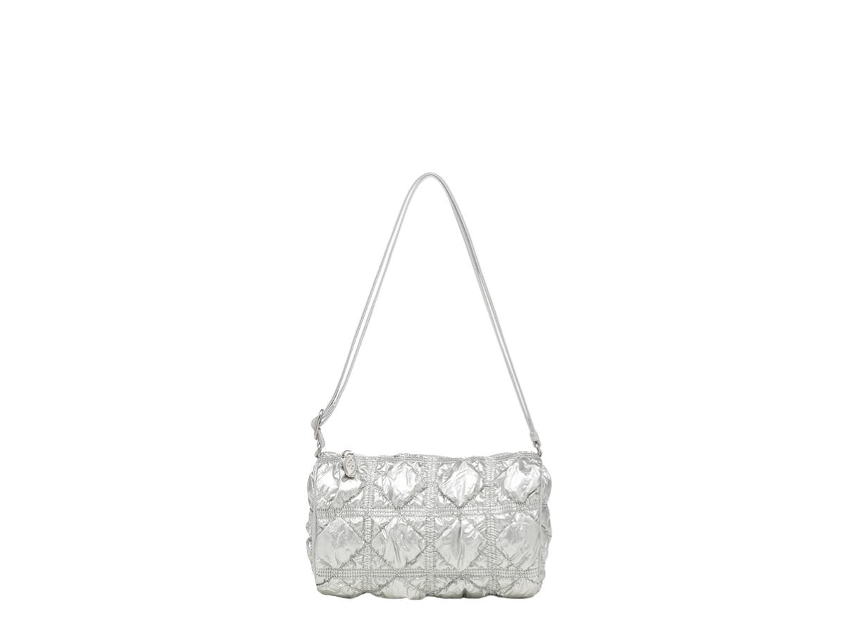 Carlyn Carlyn Kira In Nylon With Silver Hardware Silver