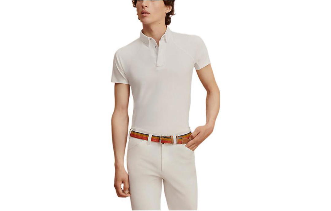 Hermes Hermes Polo Shirts Men White