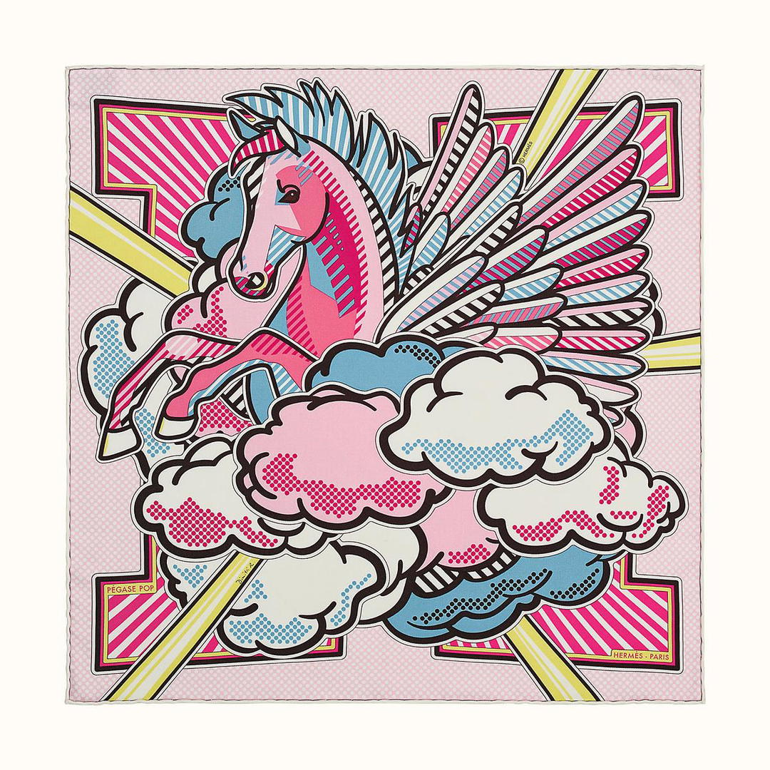 Hermes Hermes Silk Scarves Women's Pink