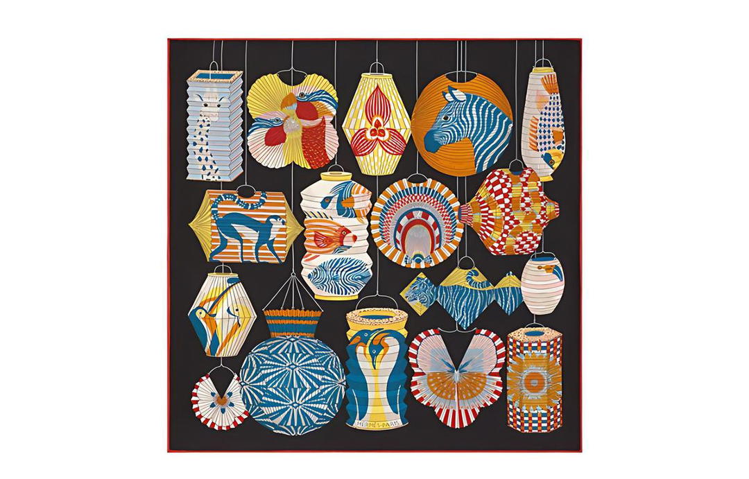 Hermes Hermes Silk Scarves Women's Black