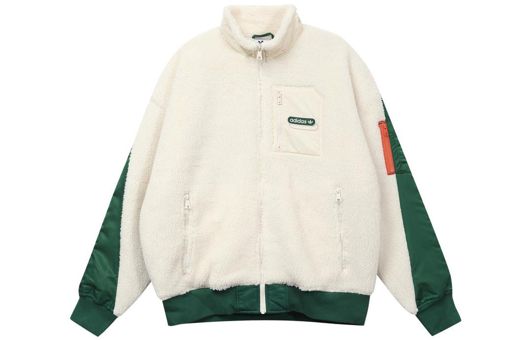 adidas Adidas Originals Sherpa Jacket Men's Yellow White