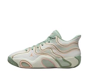 Buy Jordan Tatum 3 Anti Slip Wear Resistant Mid Top Children's Basketball Shoes Beige Green Kids' at Sasom – Authentic and Ready to Ship
