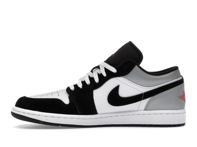 Jordan Jordan 1 Low SE White Fire Red Black Matte Silver - view 3