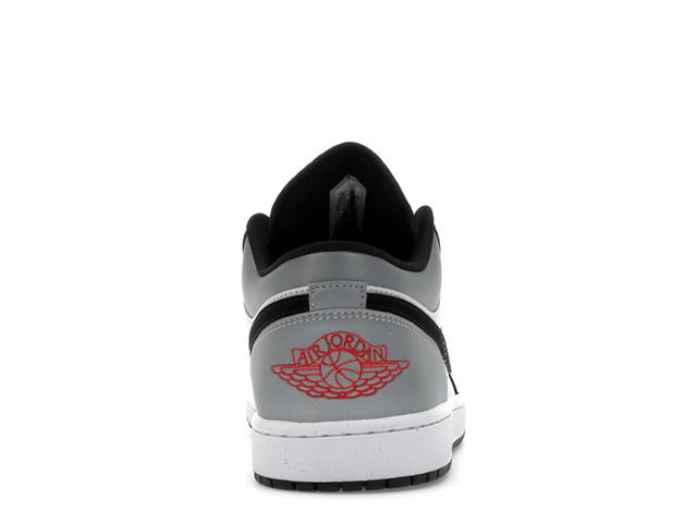 Jordan Jordan 1 Low SE White Fire Red Black Matte Silver - view 4
