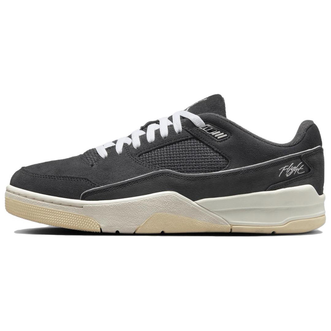 Jordan Jordan Anti Slip Wear Resistant Low Top Vintage Basketball Shoes Unisex Gray