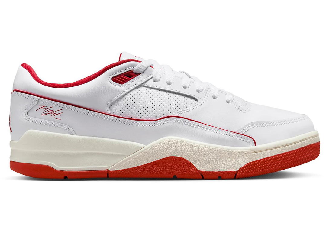 Jordan Jordan Flight Court White Sail Black Varsity Red