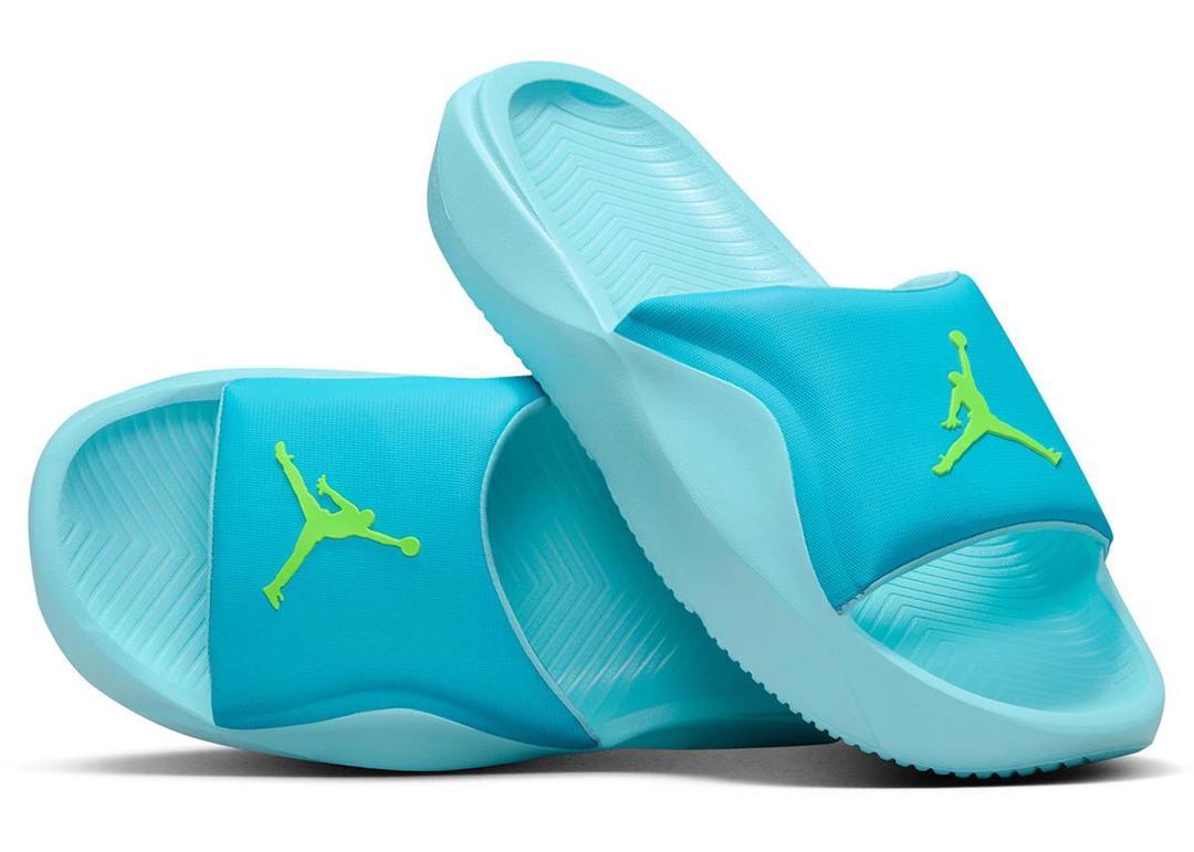 Jordan Jordan Franchise Slide Chlorine Blue Copa Electric Green