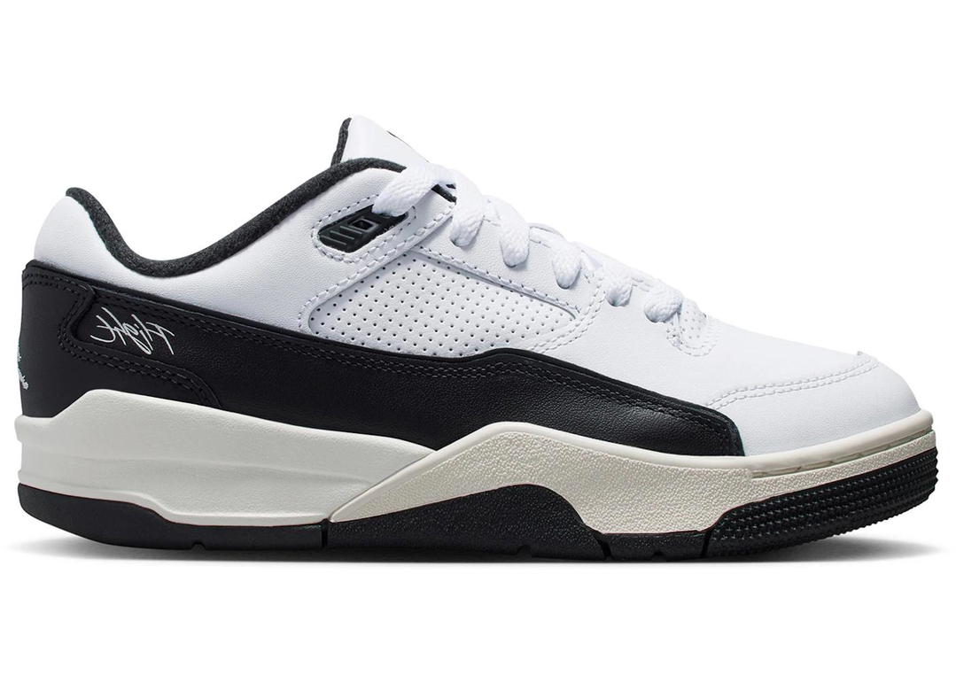 Jordan Jordan Flight Court White Black (GS)