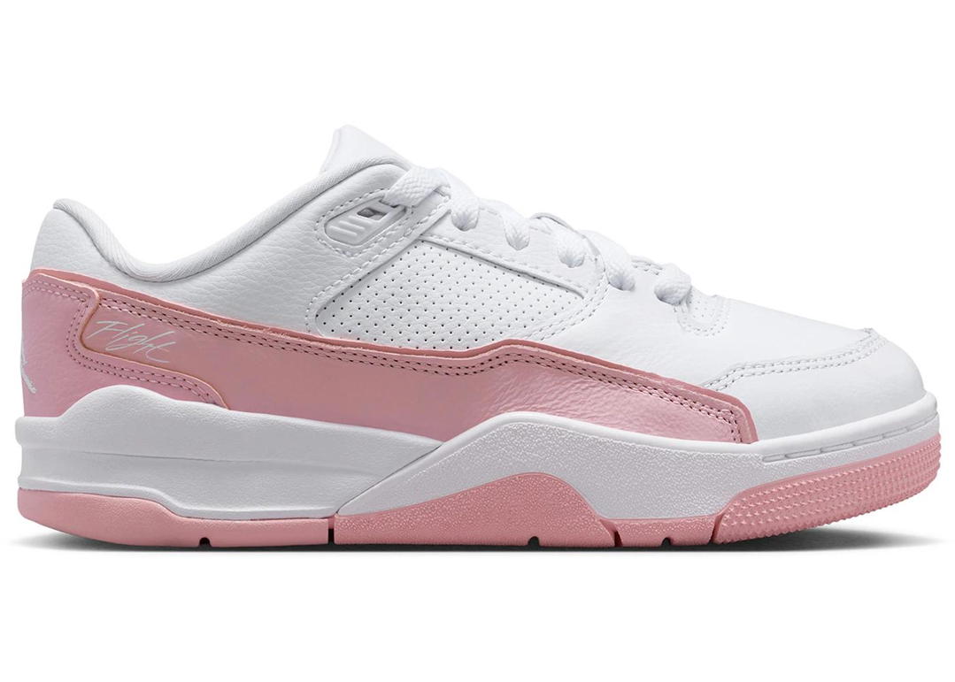 Jordan Jordan Flight Court White Medium Soft Pink (GS)
