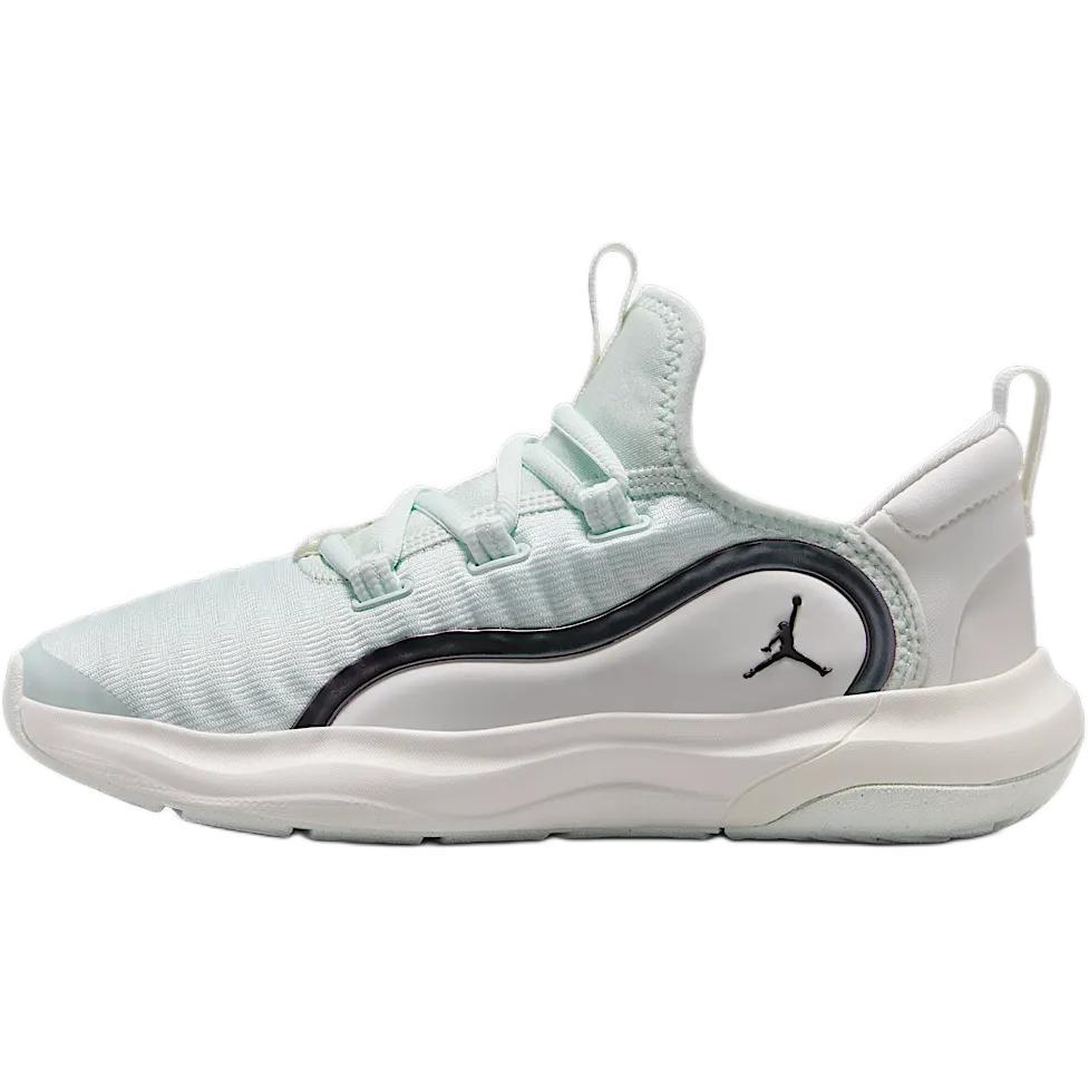 Jordan Jordan Anti Slip Wear Resistant Low Top Kids Lifestyle Shoes Slight Green/Sail White/Mountain White/Black Teenagers