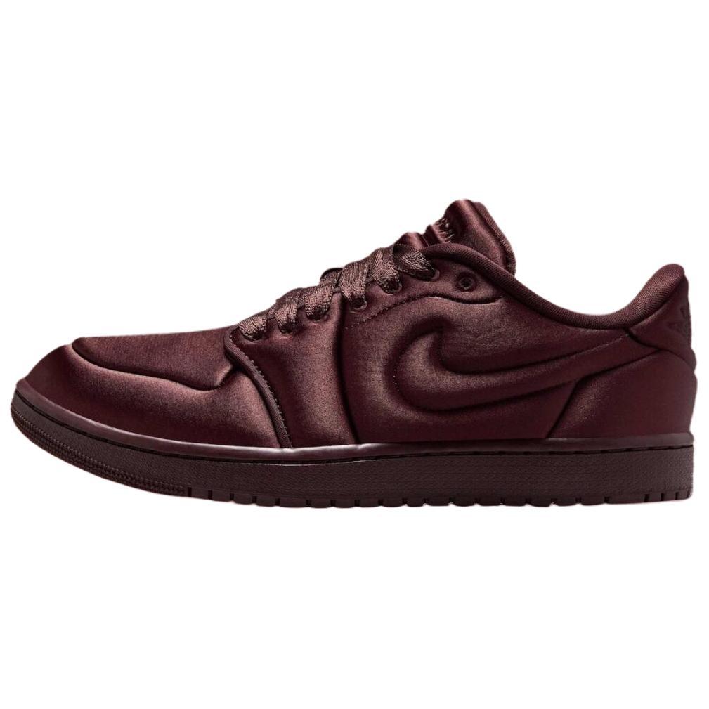 Jordan Jordan 1 Low Method Of Make Satin Earth Women's