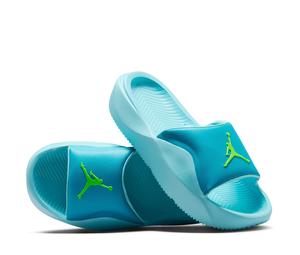 Buy Jordan Franchise Slide Chlorine Blue Copa Electric Green (GS) at Sasom – Authentic and Ready to Ship