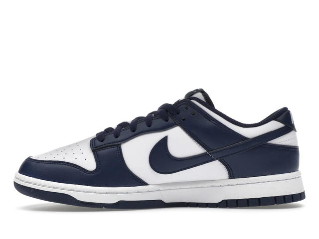 Nike Nike Dunk Anti Slip Wear Resistant Low Top Skateboard Shoes Unisex White Blue - view 3