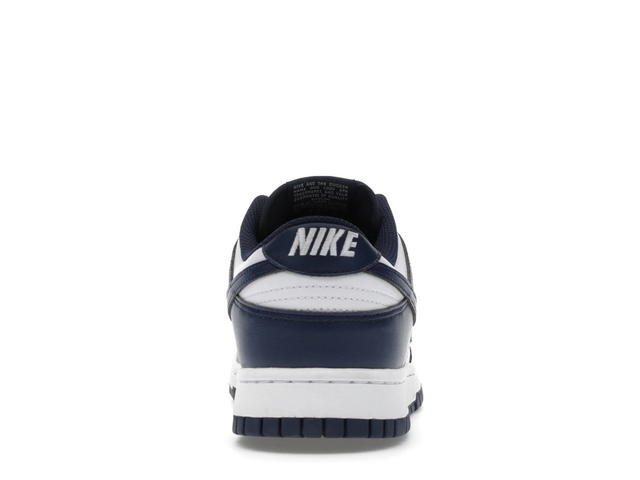 Nike Nike Dunk Anti Slip Wear Resistant Low Top Skateboard Shoes Unisex White Blue - view 4