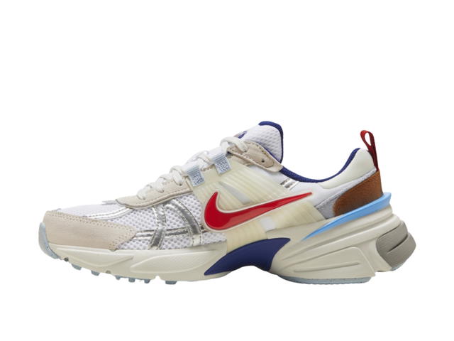 Nike Nike V2K Run Metallic Silver Gym Red University Blue (W) - view 2