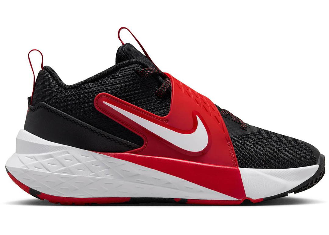 Nike Nike Team Hustle D 12 Black University Red White (GS)