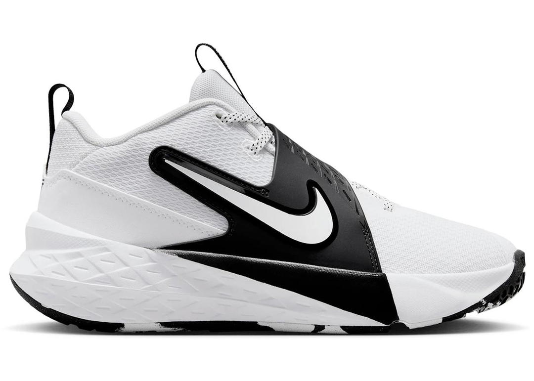 Nike Nike Team Hustle D 12 White Black (GS)