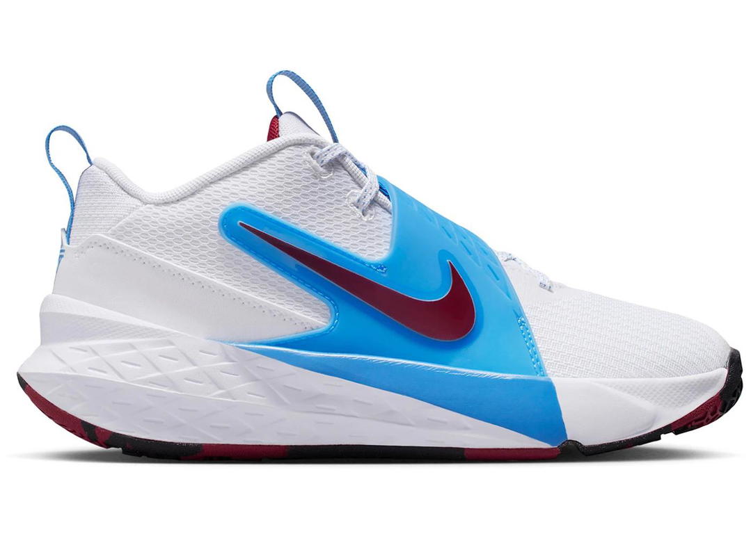 Nike Nike Team Hustle D 12 White University Blue Black Team Red (GS)