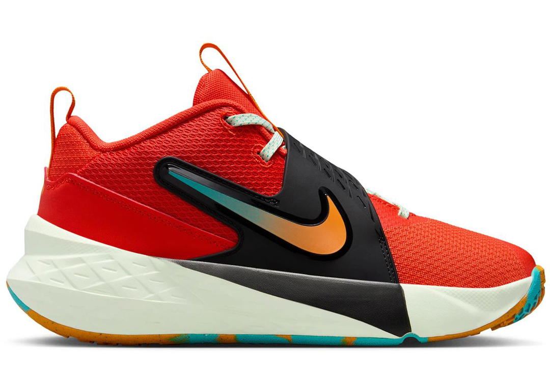 Nike Nike Team Hustle D 12 Picante Red Dusty Cactus Volt Tint Orange Peel (GS)