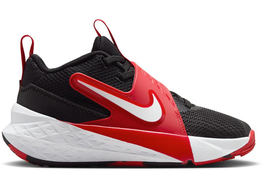 Nike Nike Team Hustle D 12 Black University Red White (PS)