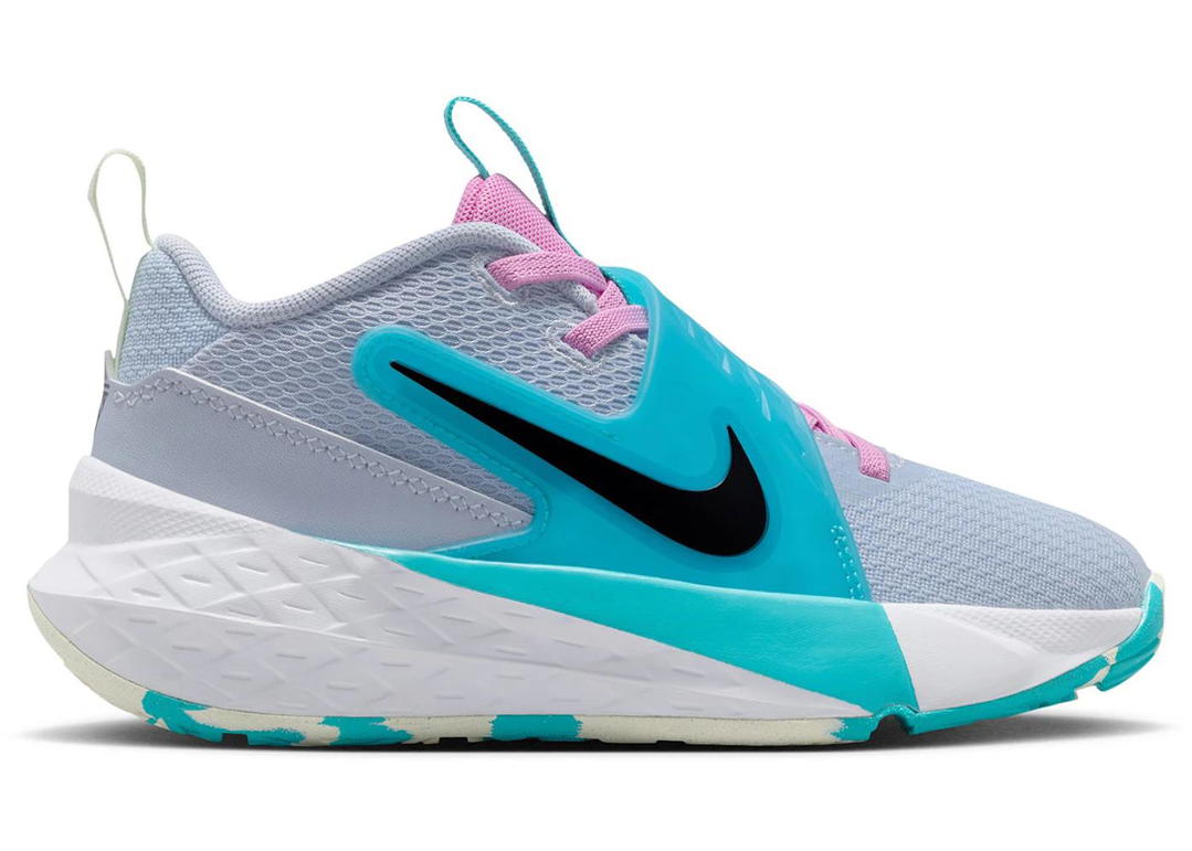Nike Nike Team Hustle D 12 Ghost Dusty Cactus Volt Tint (PS)
