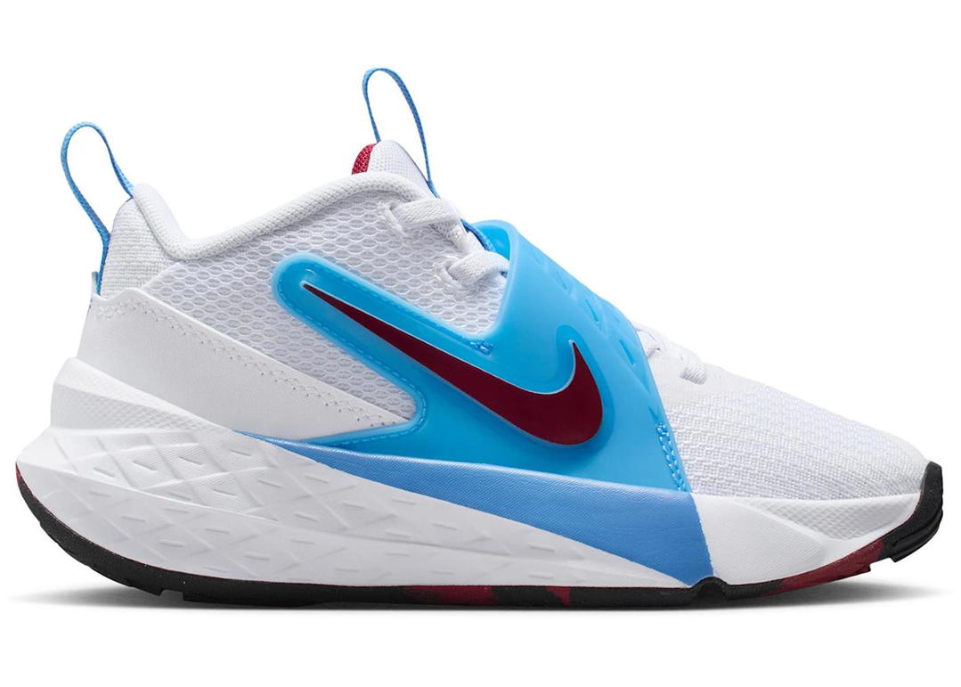 Nike Nike Team Hustle D 12 White University Blue Black Team Red (PS)