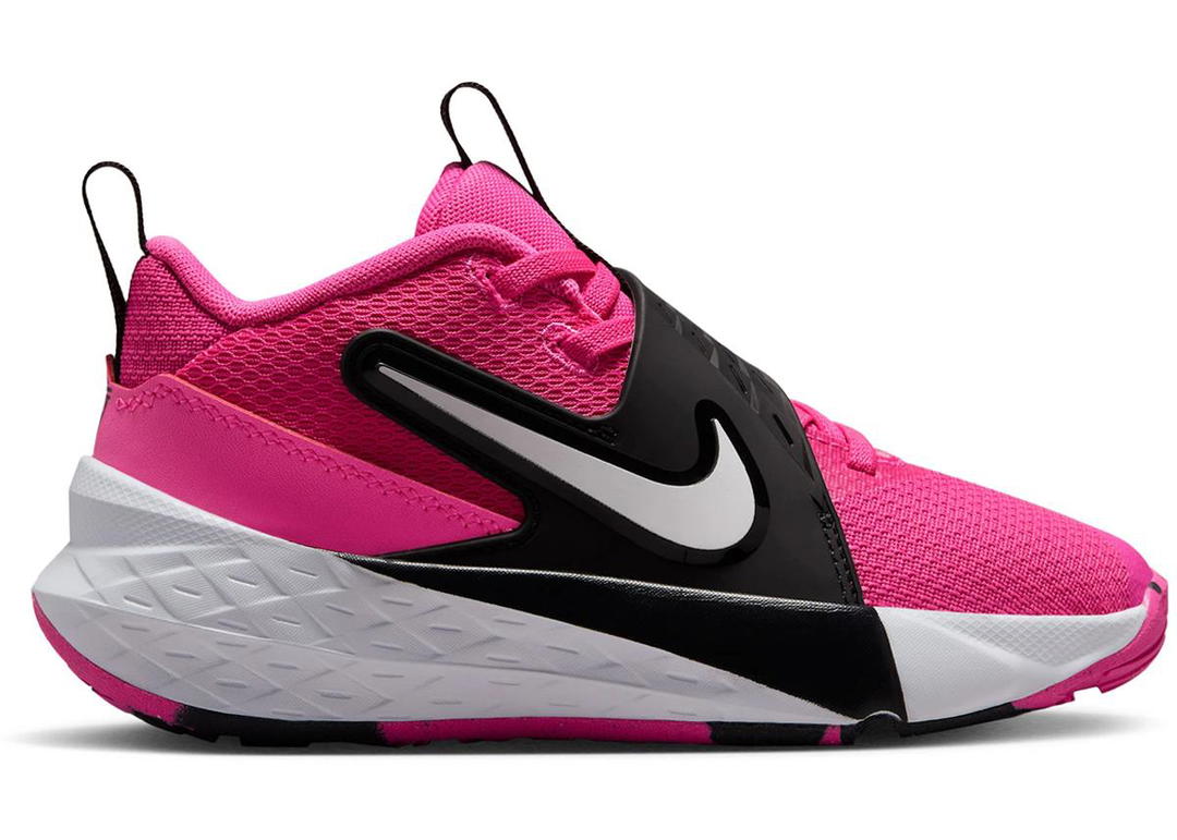 Nike Nike Team Hustle D 12 Laser Fuchsia Black White (PS)