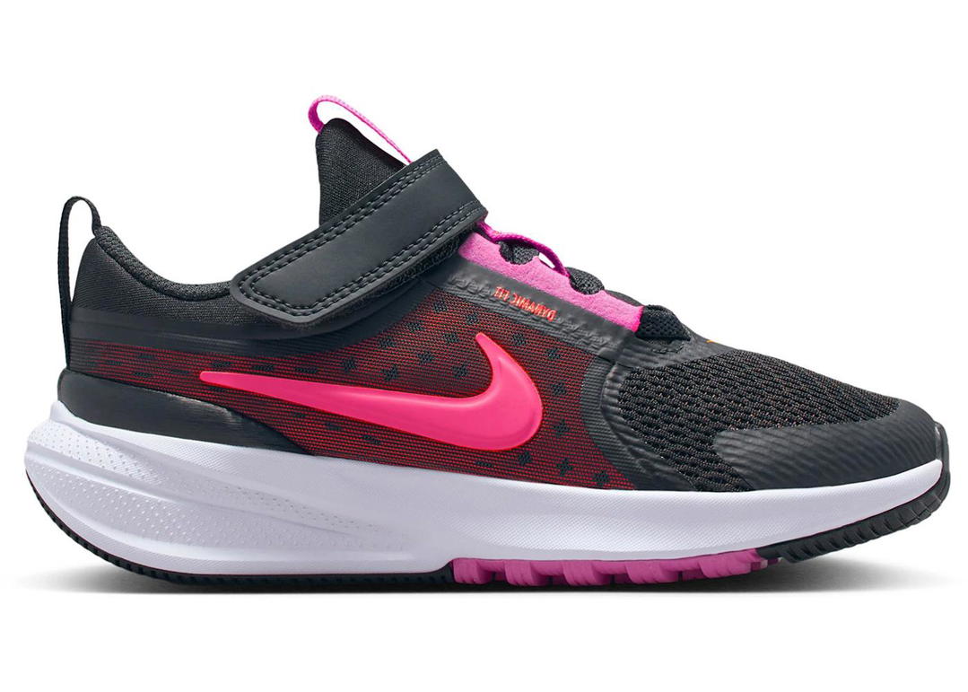 Nike Nike Star Runner 5 Off Noir Playful Pink Bright Crimson Hyper Pink (PS)