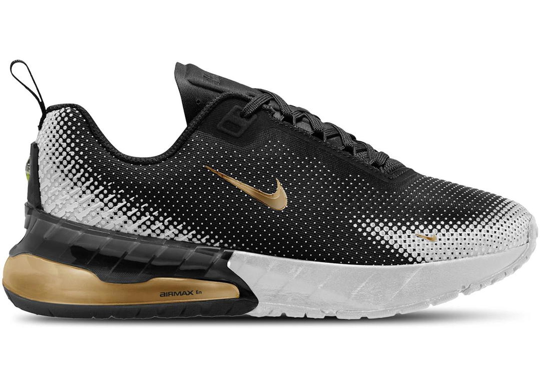 Nike Nike Air Max Phoenix Black White Metallic Gold (GS)