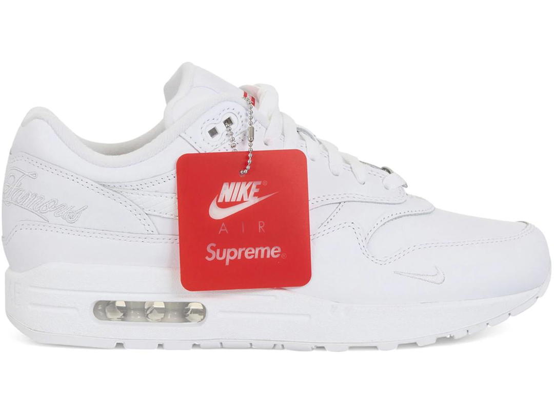Nike Nike Air Max 1 '87 SP Supreme Triple White