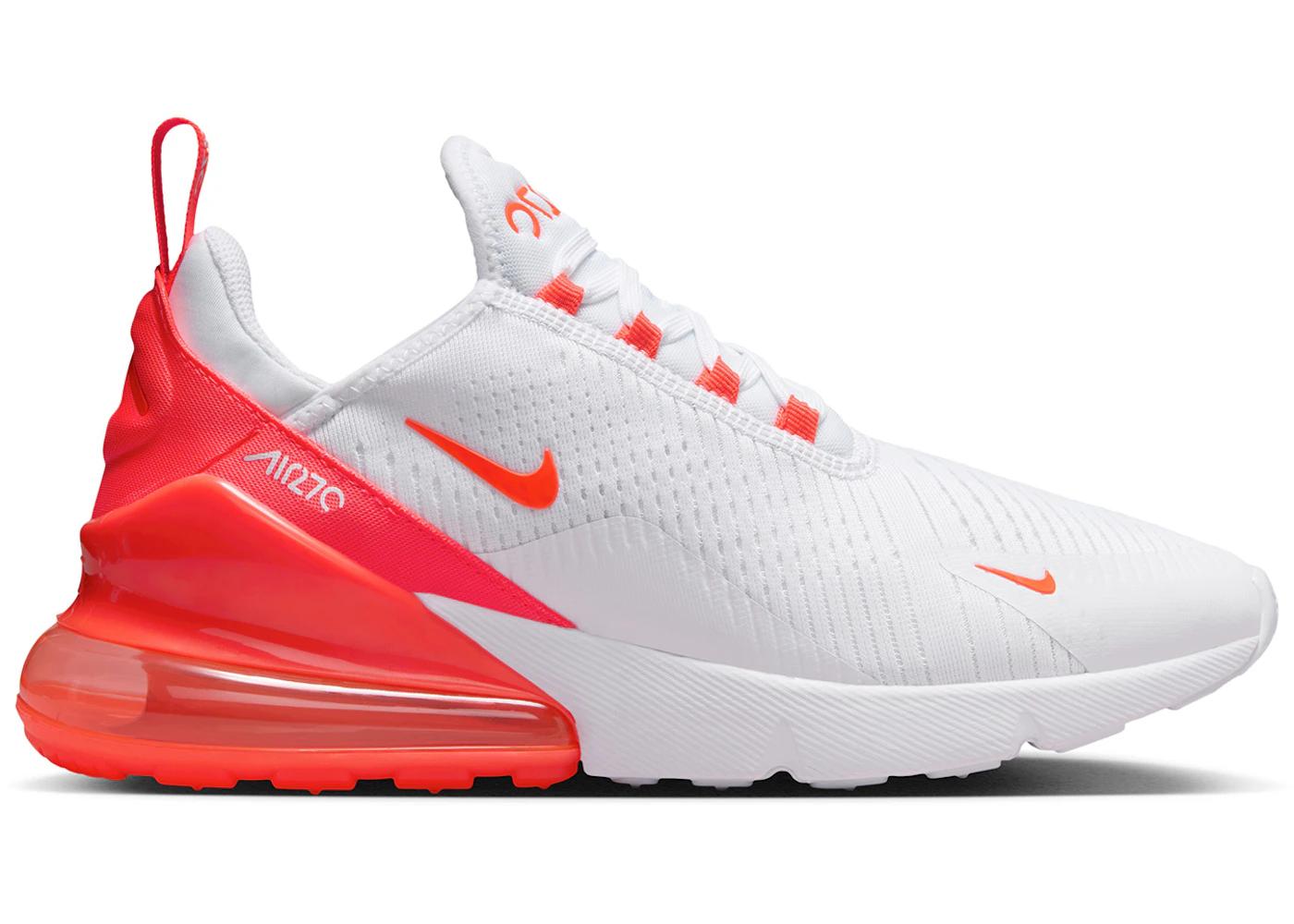 Nike Nike Air Max 270 White Bright Crimson White (Women's)