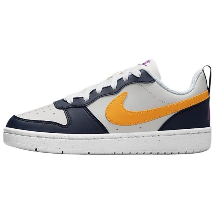 Nike Nike Court Borough Low Recraft 'White Navy Gold' GS