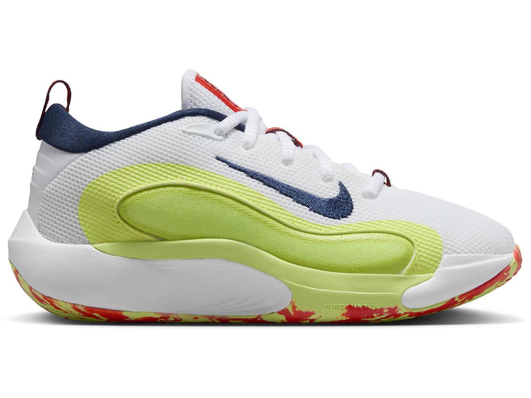 Nike Nike IsoFly White Limelight Light Lemon Twist Midnight Navy (GS)