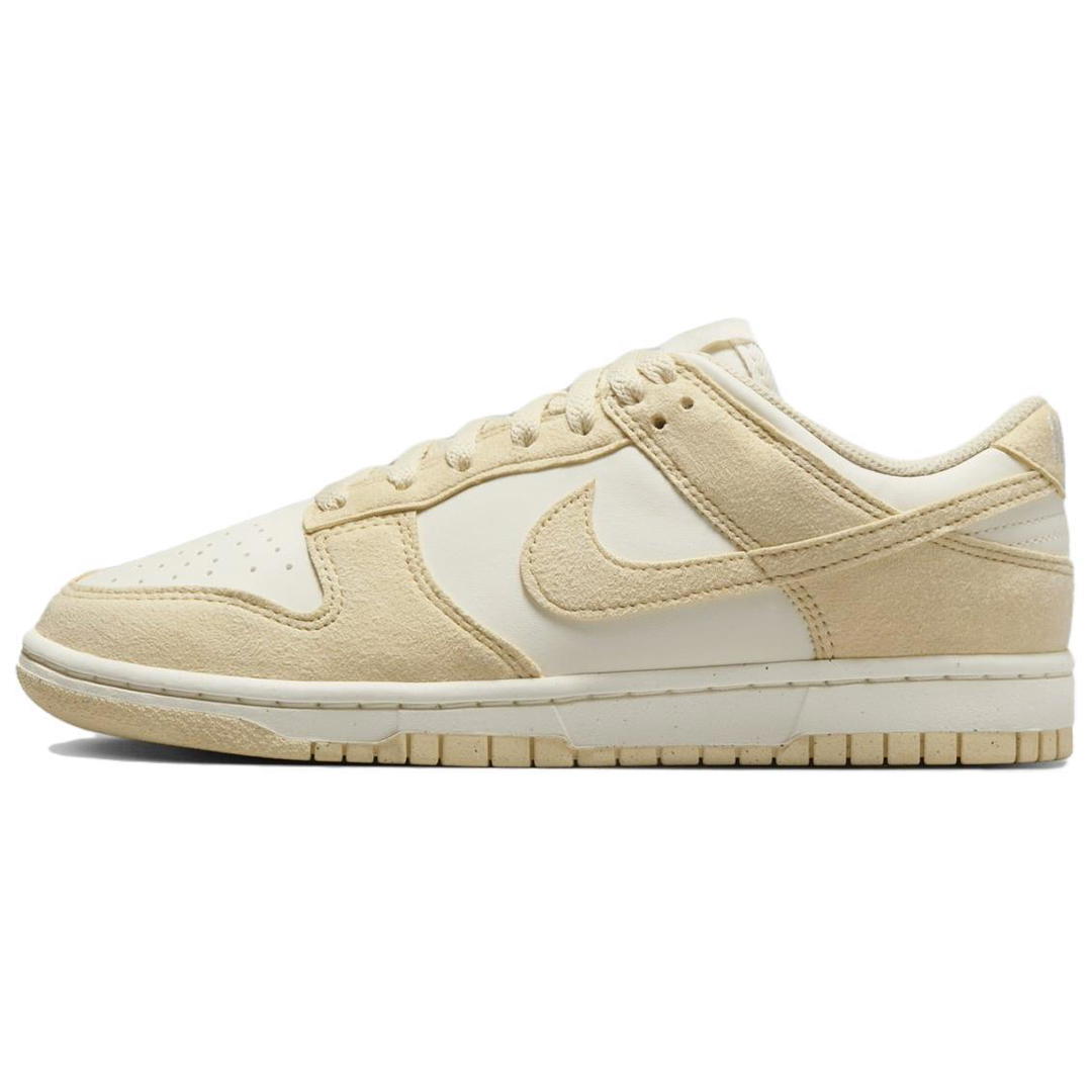Nike Nike Dunk Anti-Slip Wear-Resistant Low-Top Skateboard Shoes Women's Ecru
