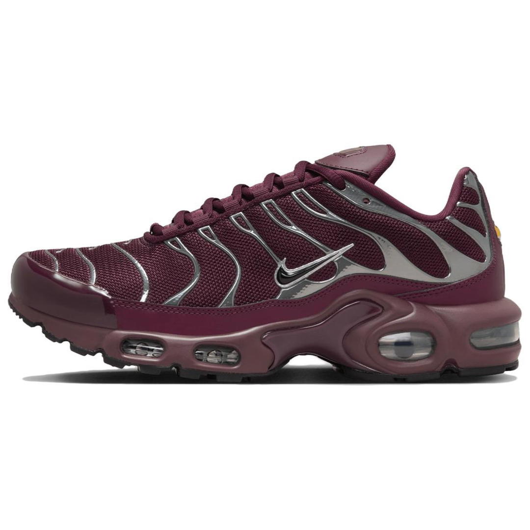 Nike Nike Air Max Plus Anti Slip Wear Resistant Low Top Running Shoes Women's Umber