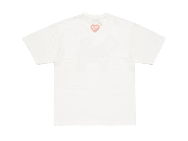 HUMAN MADE HUMAN MADE Animal Graphic T-Shirt Jindo Dog White Seoul Store Exclusive - view 2