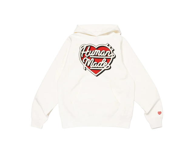 HUMAN MADE HUMAN MADE Heavyweight Hoodie White - view 1